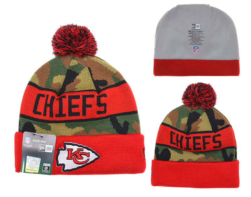 Kansas City Chiefs Knit Hats 055